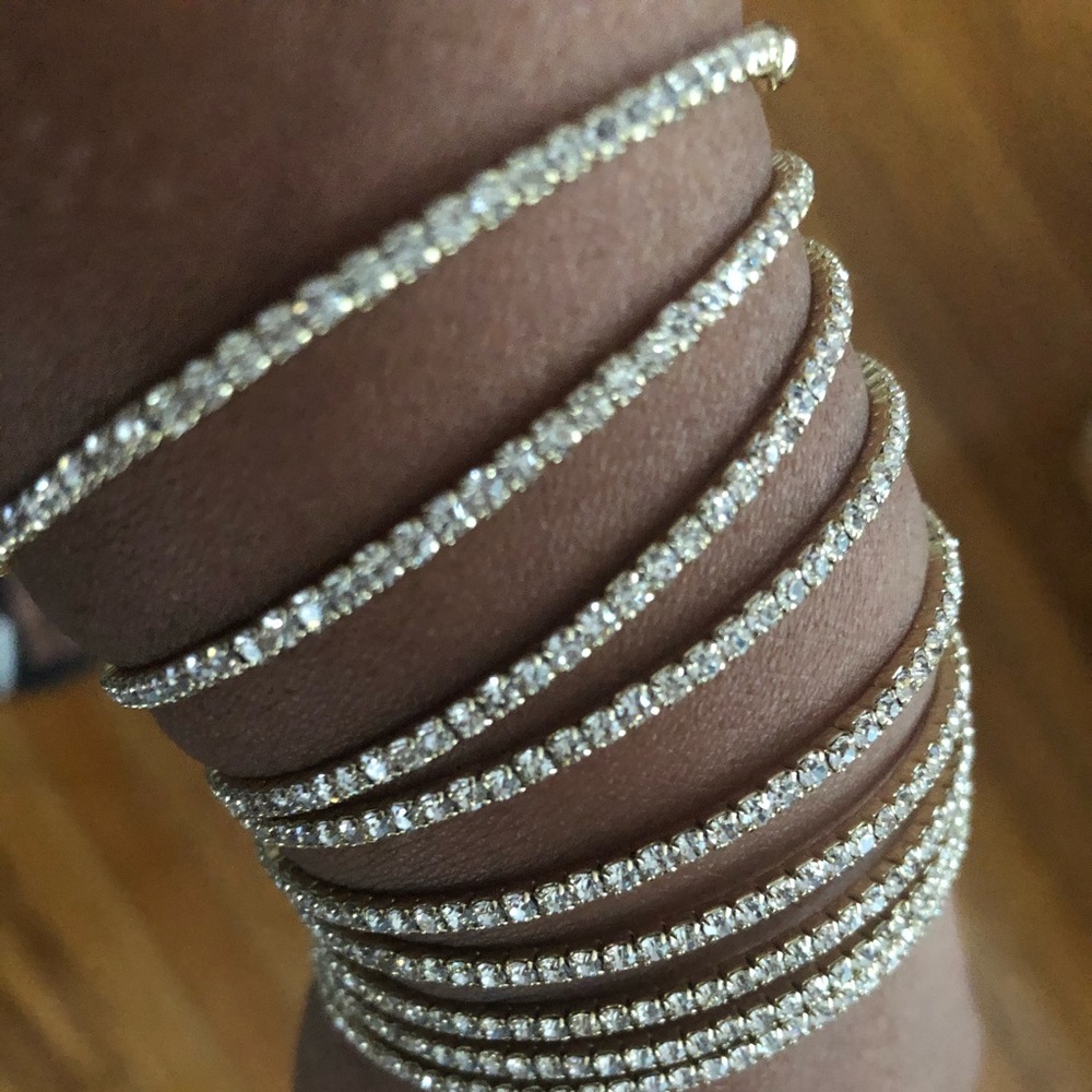 Gold Coil Bracelet
